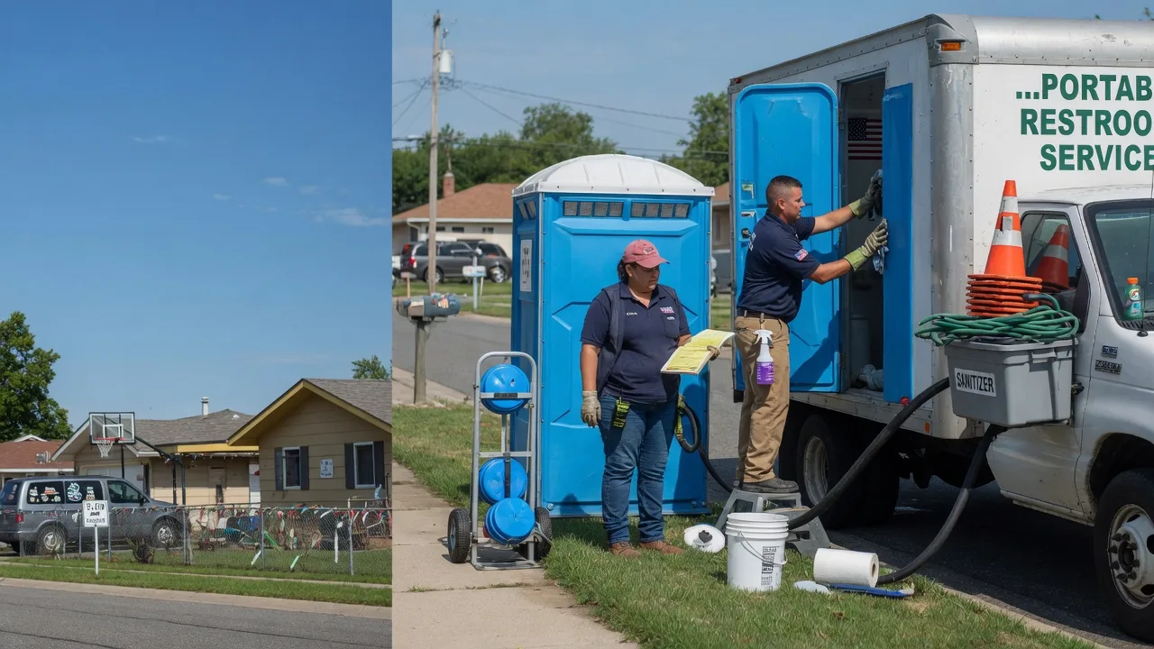Porta Potty Rental in Du Quoin, IL near me